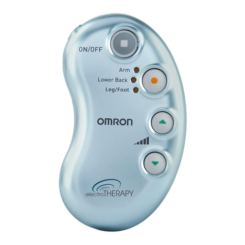 Omron electro THERAPY User manual