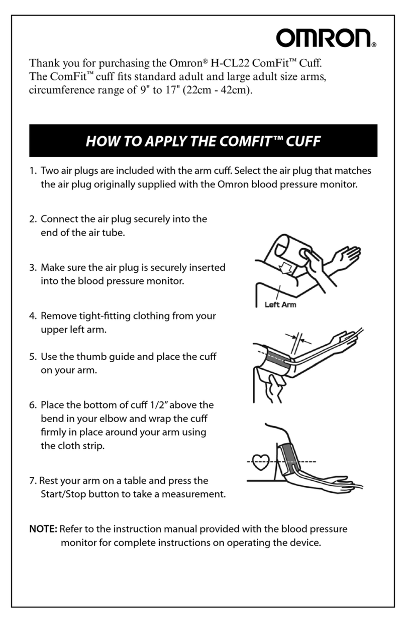 Omron H-CL22 ComFit User manual