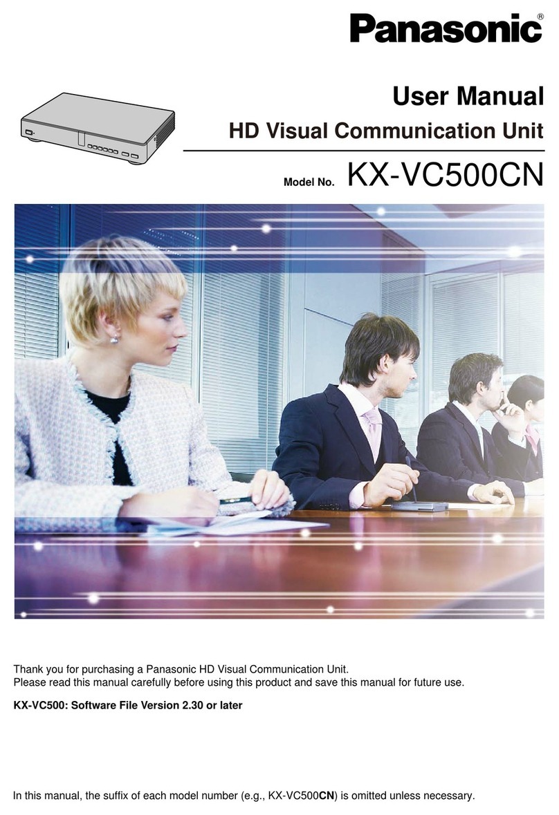 Panasonic KX-VC500CN User manual