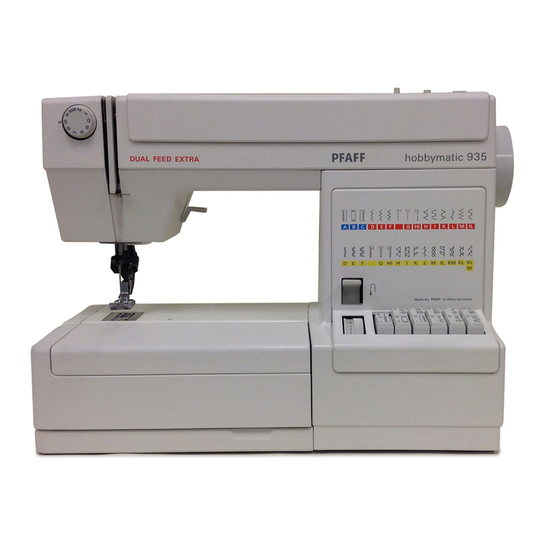 Pfaff hobbymatic 935 User manual