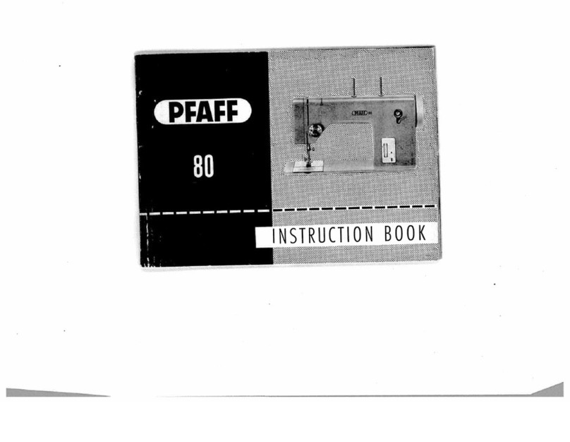 Pfaff select 8.0 User manual