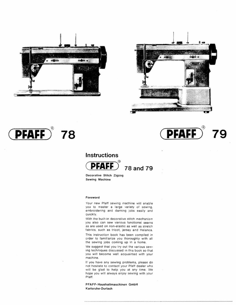 Pfaff 78 instructions