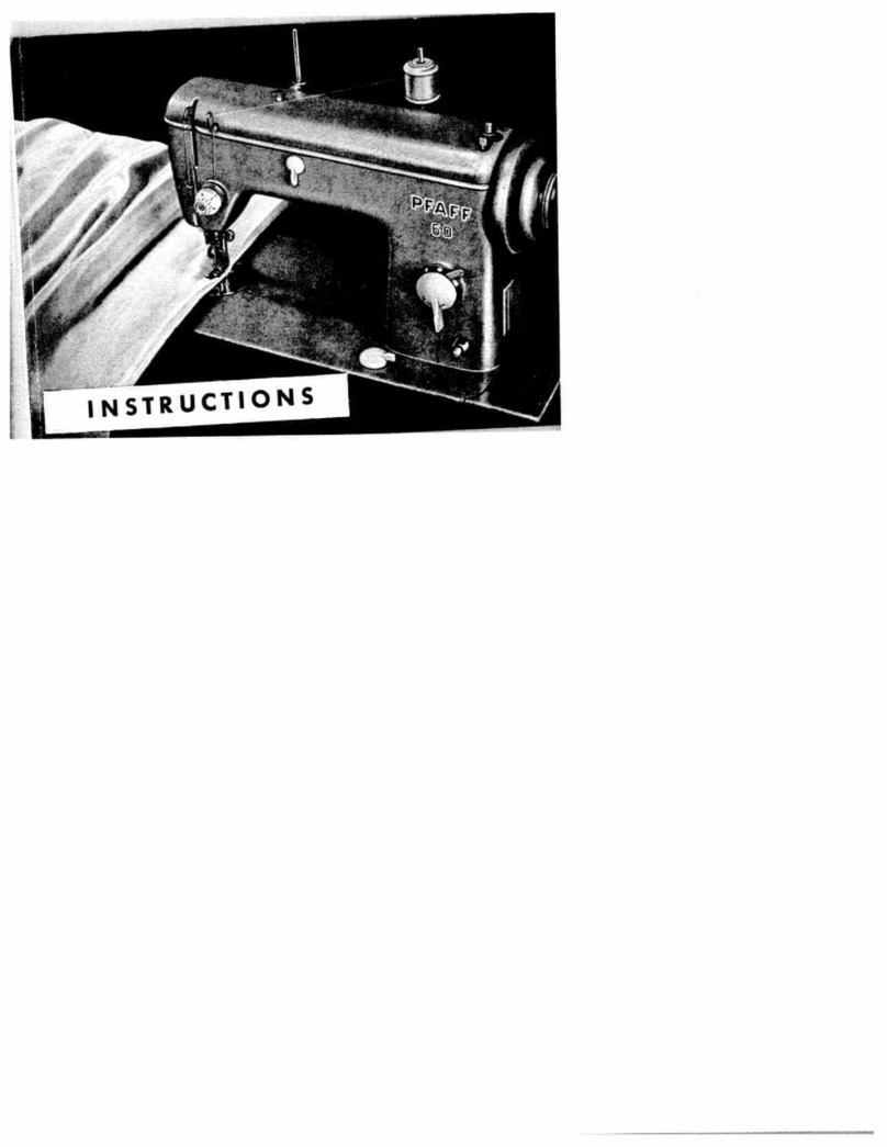 Pfaff 60 User manual