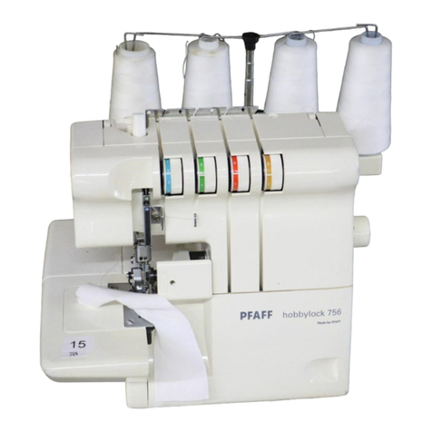 Pfaff hobbyblock 756 User manual