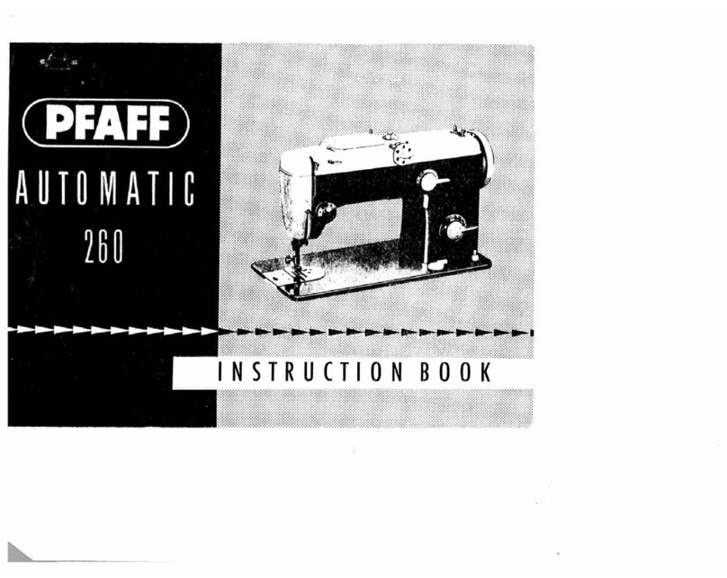 Pfaff Automatic 260 User manual