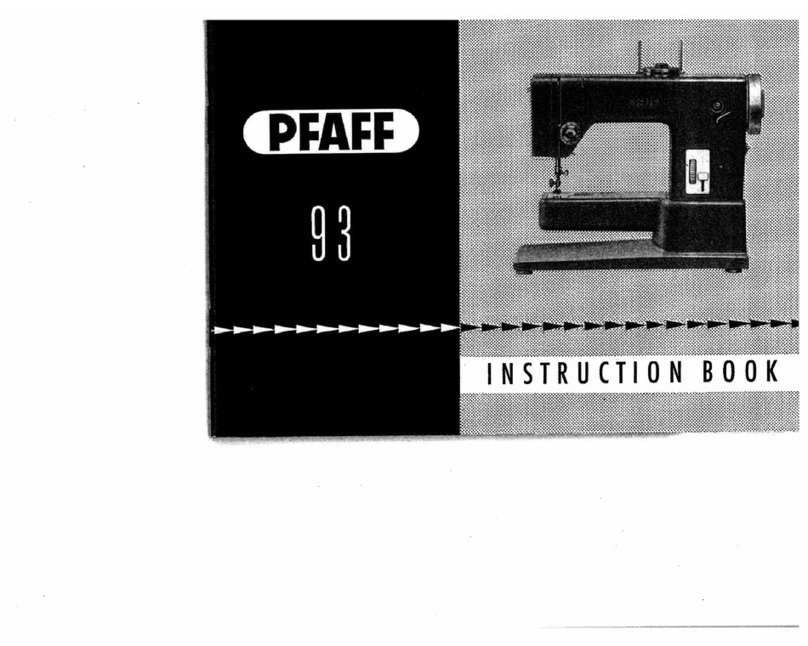 Pfaff 93 User manual