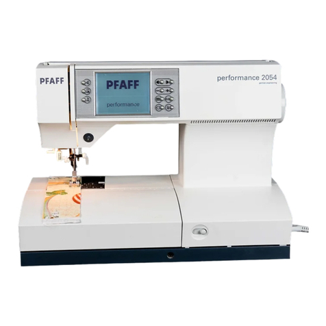 Pfaff perfomance 2054 User manual