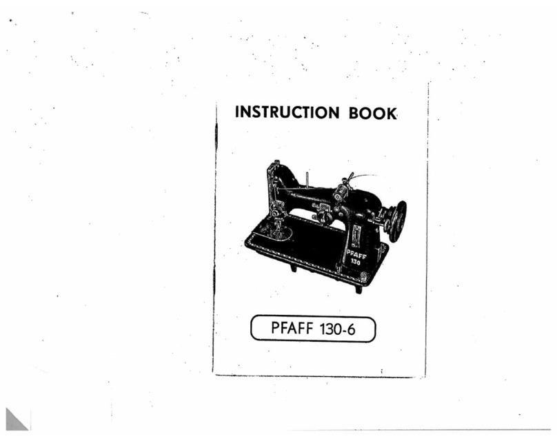 Pfaff 130-6 User manual