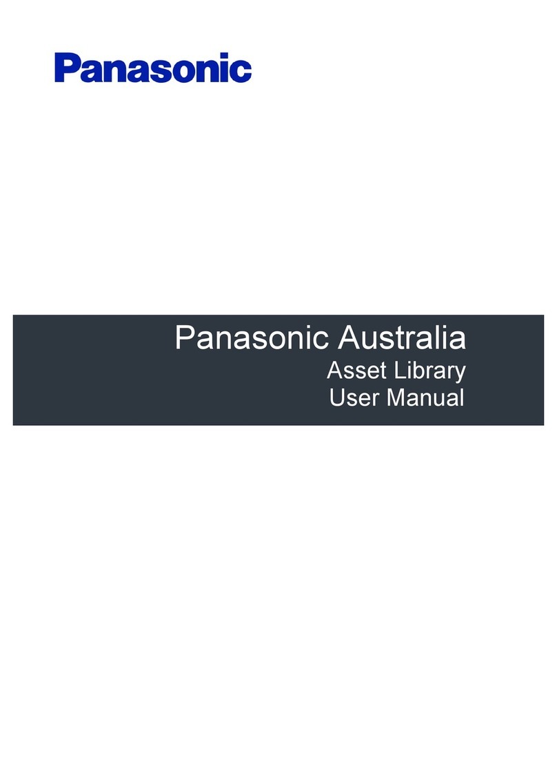Panasonic Australia Asset Library User manual