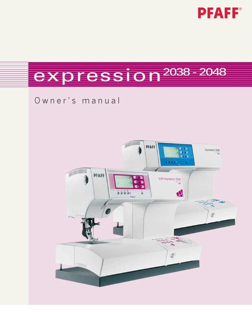 Pfaff EXPRESSION 2038 - User manual
