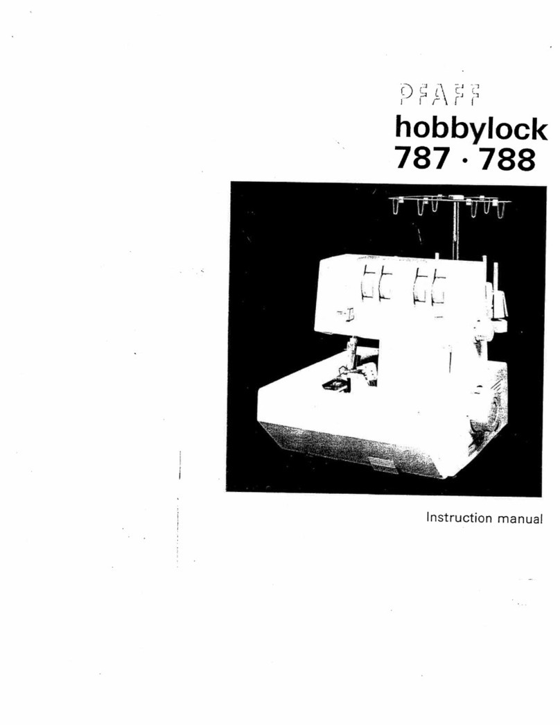 Pfaff hobbylock 787 User manual
