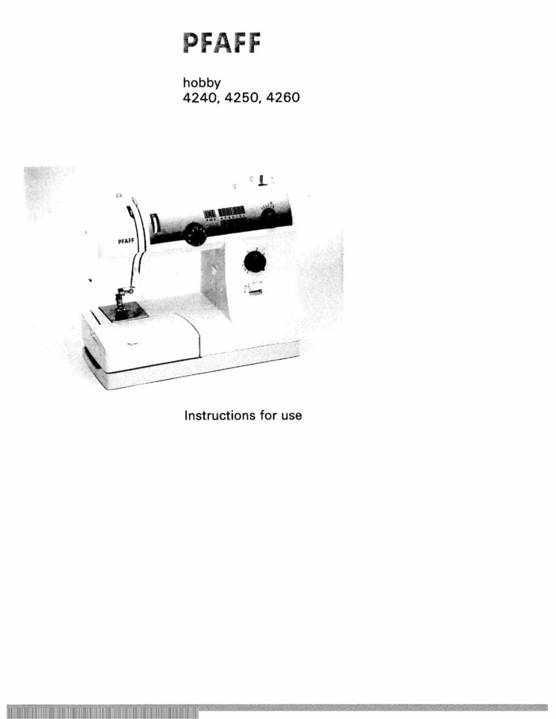 Pfaff hobby 4240 User manual