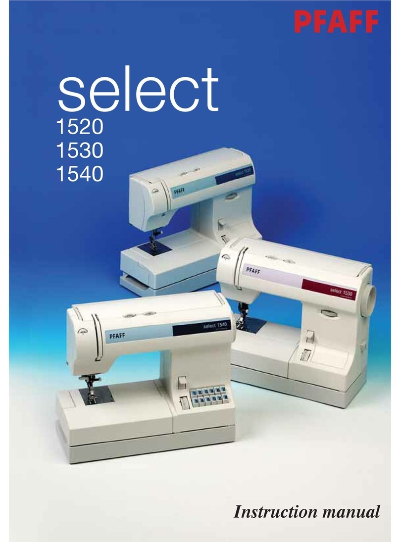 Pfaff select 1520 User manual