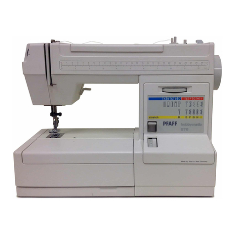 Pfaff hobbymatic extra 874 User manual