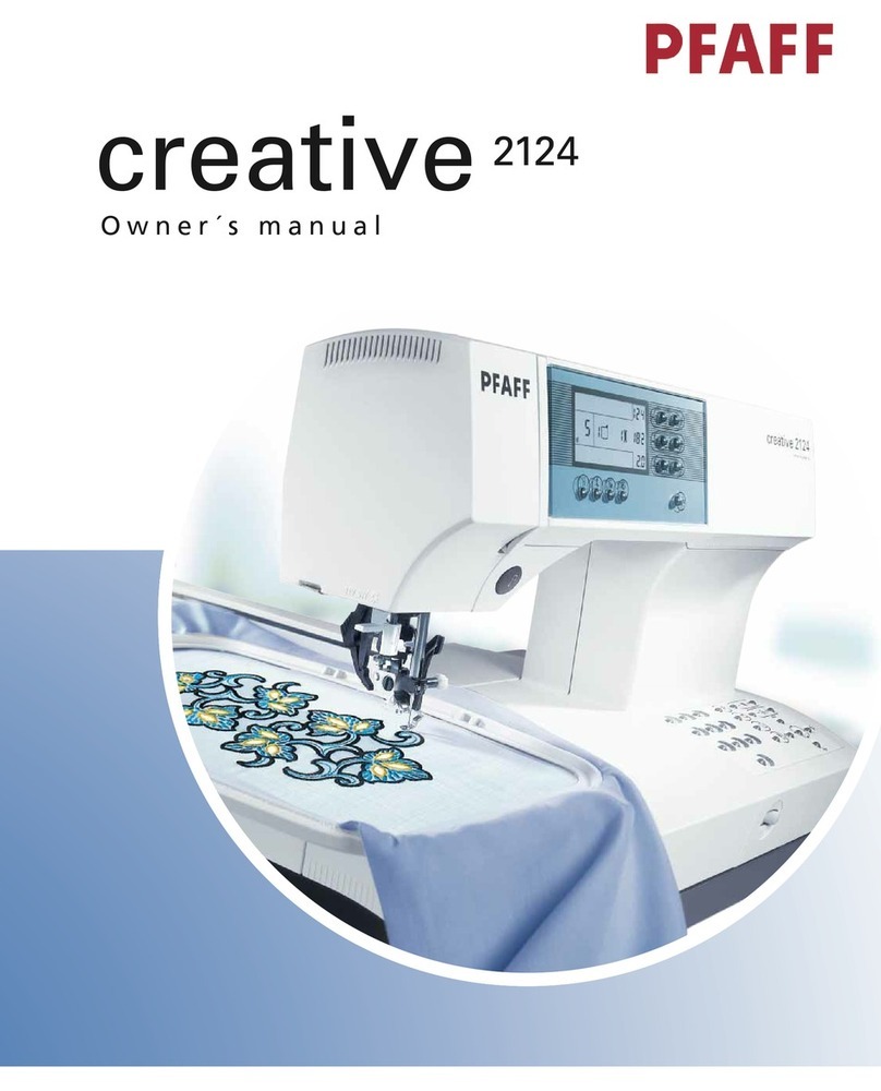 Pfaff CREATIVE 2124 User manual Pfaff CREATIVE 2124 User manual