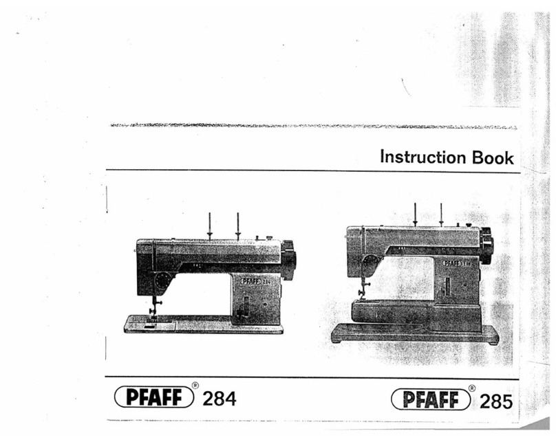 Pfaff 284 User manual