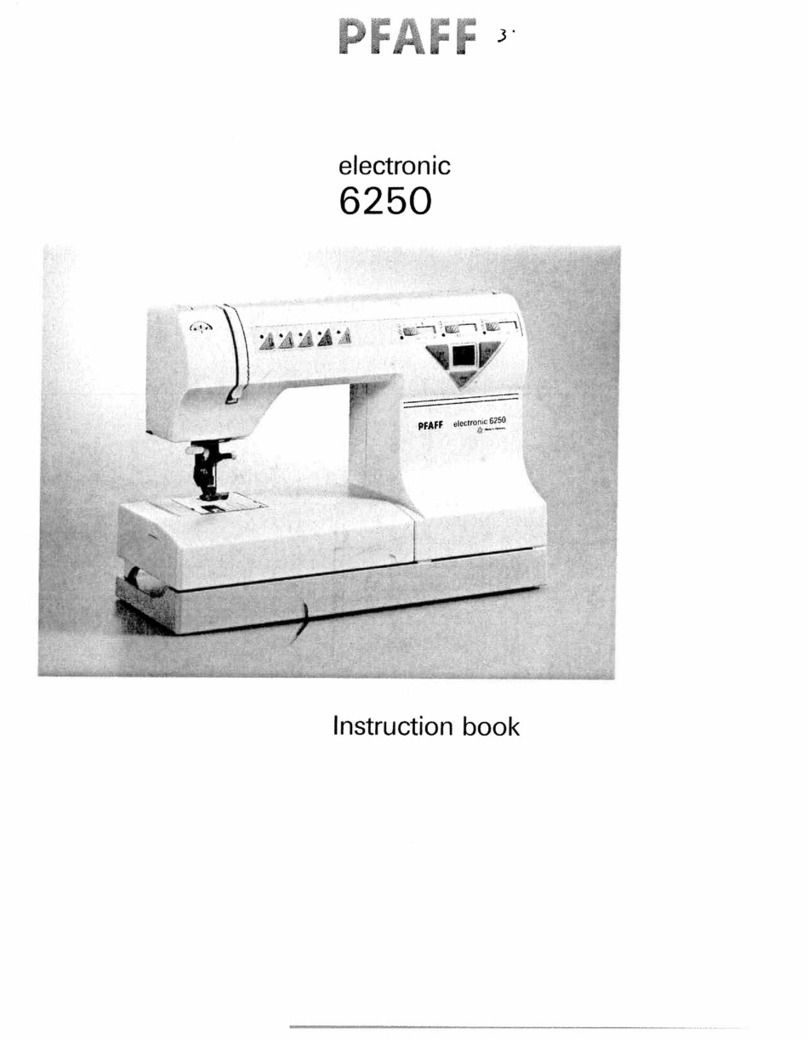 Pfaff electronic 6250 User manual