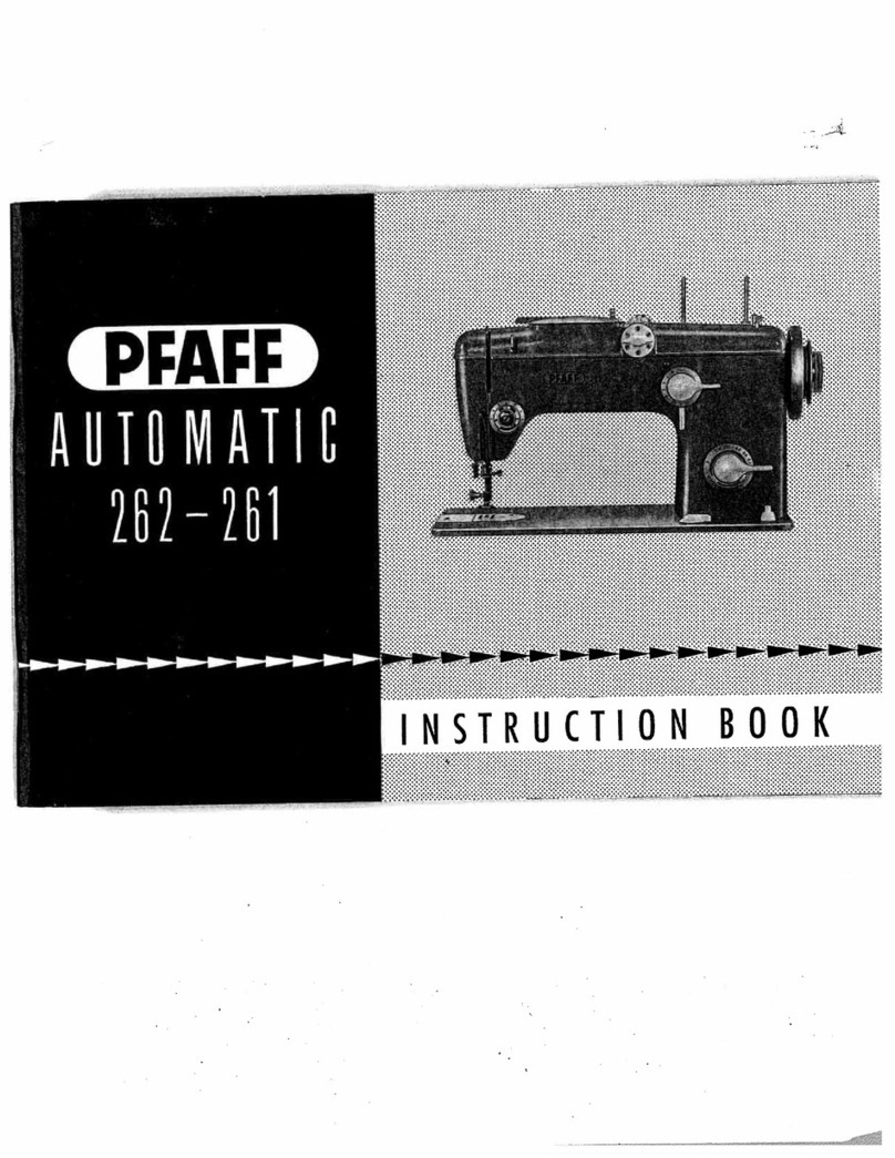 Pfaff Automatic 262 User manual
