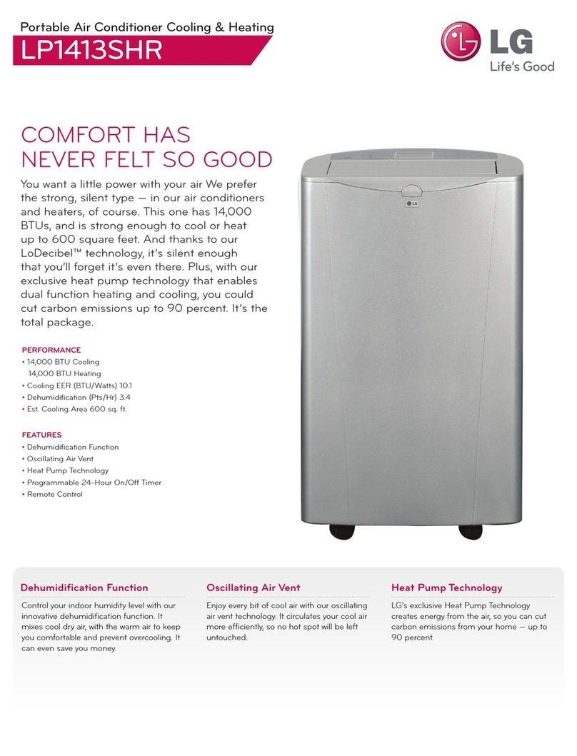 LG LP1413SHR User manual