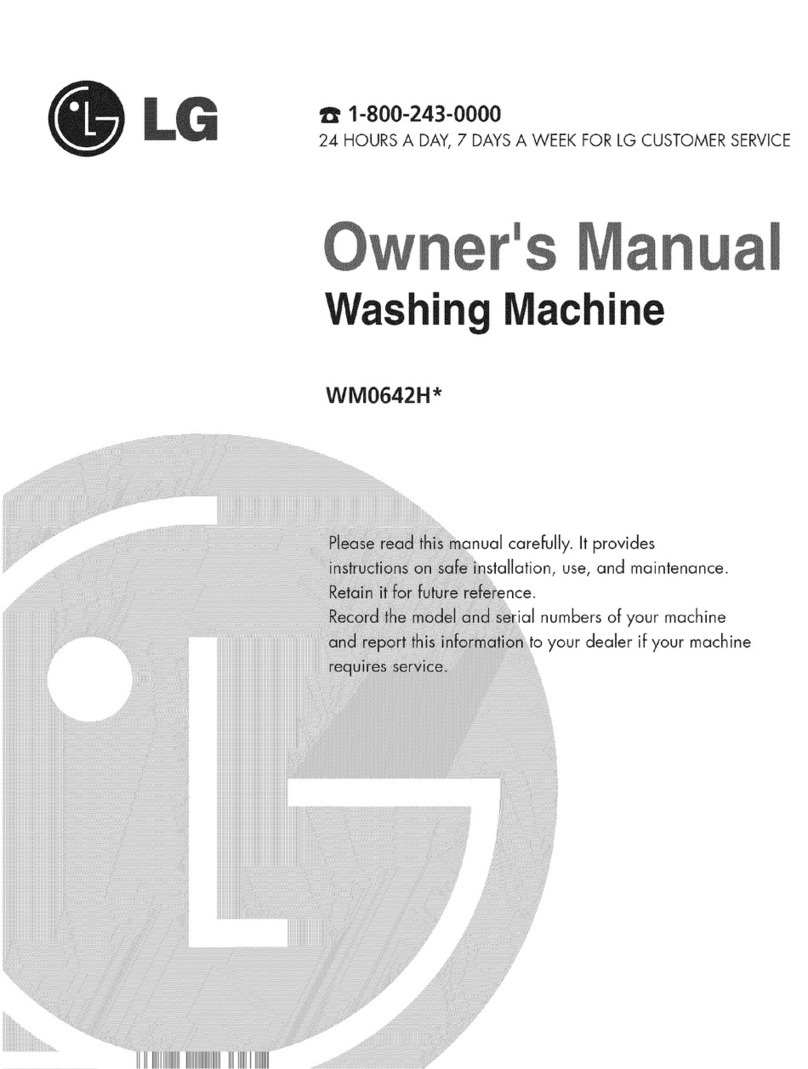 LG WM0642H Series owner's manual