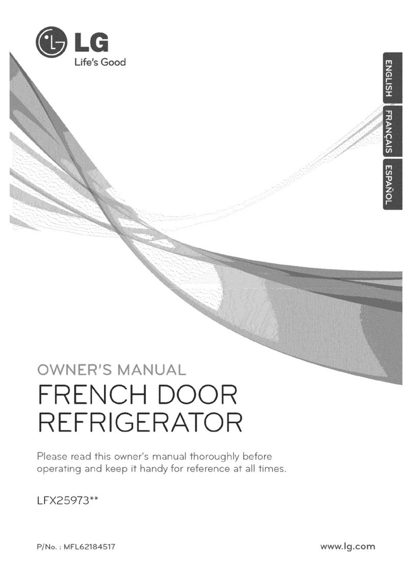 LG LFX25973 Series User manual