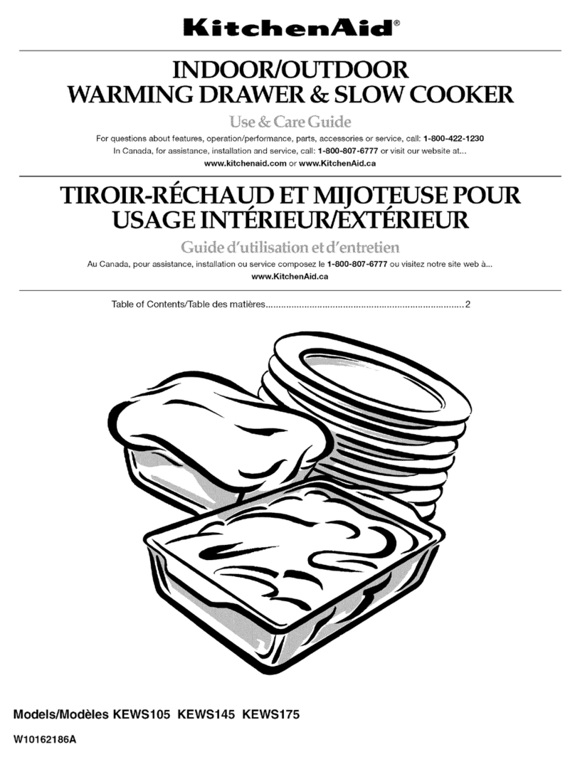 KitchenAid KEWS105 User manual KitchenAid KEWS105 User manual