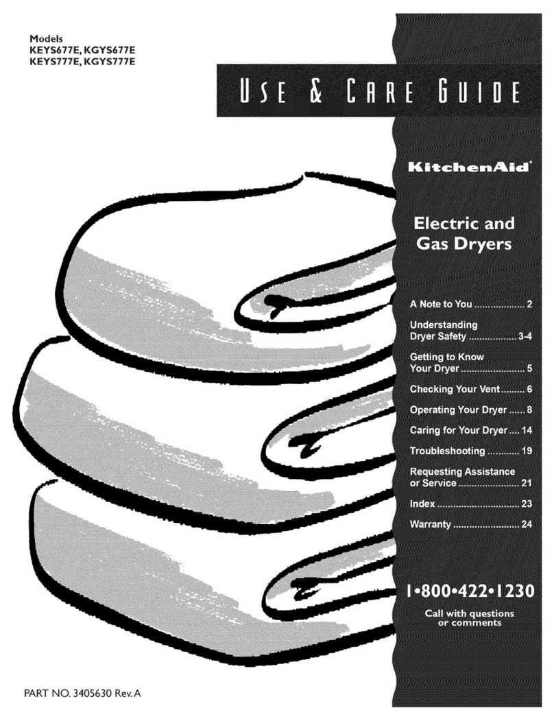 KitchenAid KEYS677E User manual