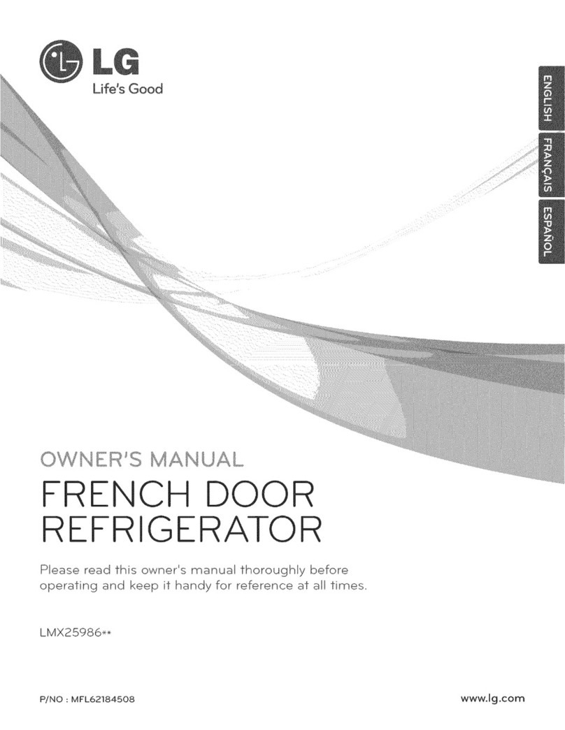 LG LMX25986 Series User manual