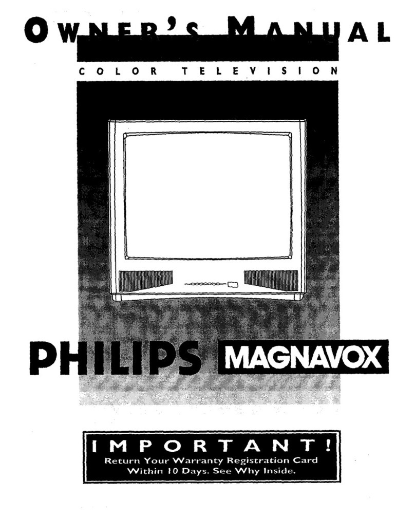Philips Magnavox TS2754C1 User manual Philips Magnavox TS2754C1 User manual