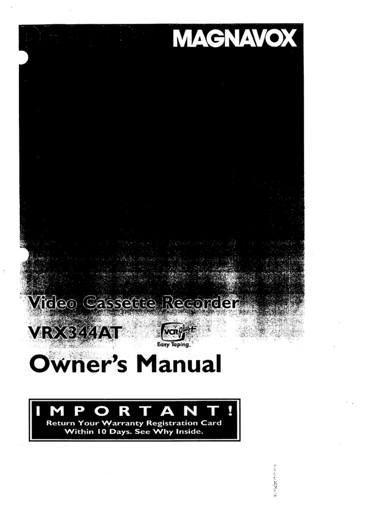Philips VRX344AT User manual