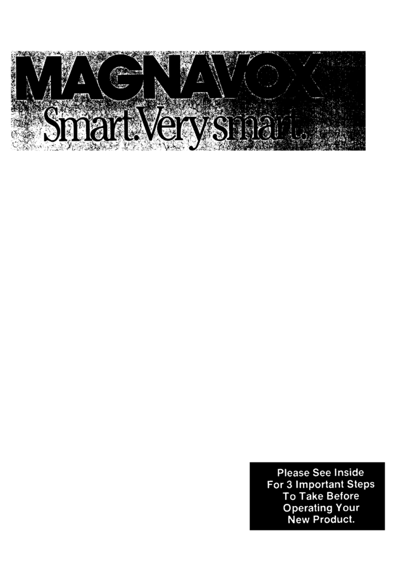 Magnavox CP4580 User manual
