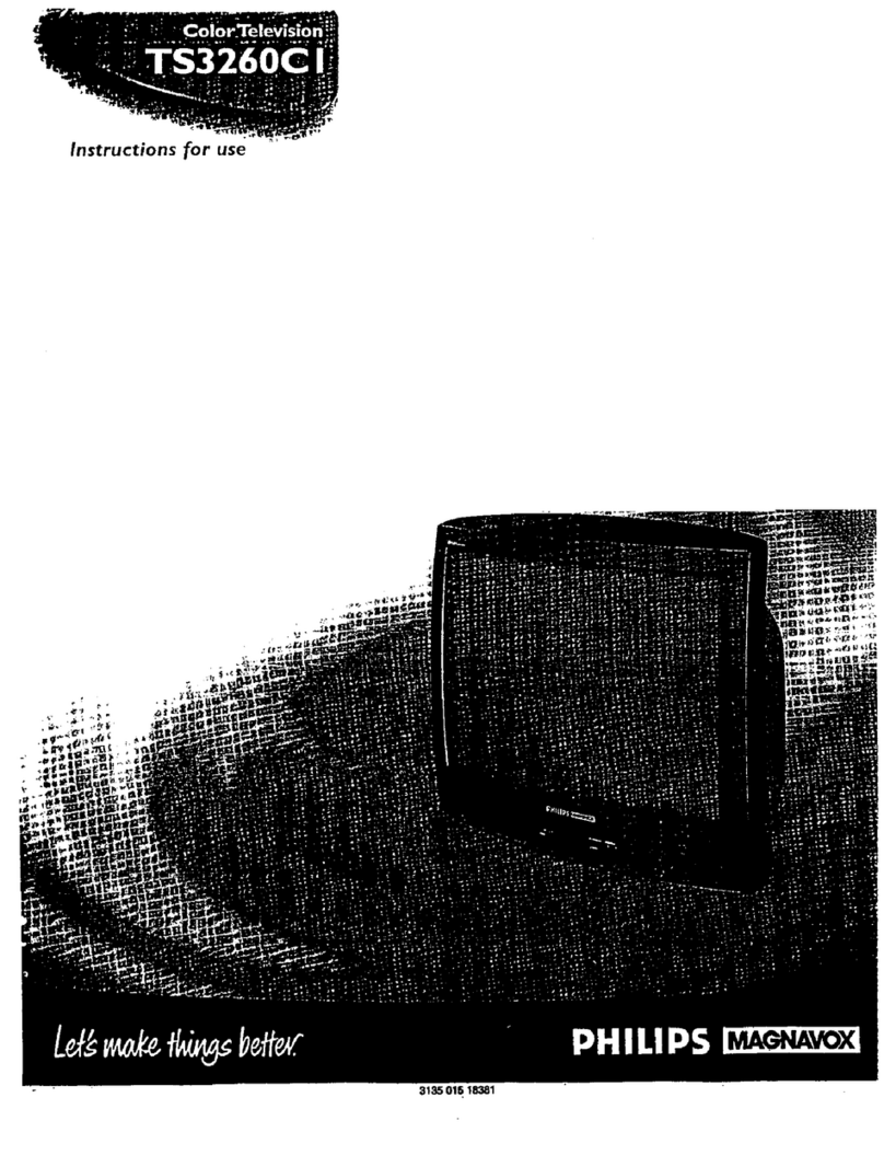 Philips Magnavox TS3260CI User manual Philips Magnavox TS3260CI User manual