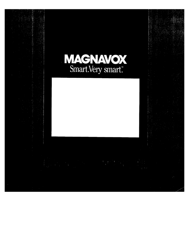 Magnavox TP2770 User manual