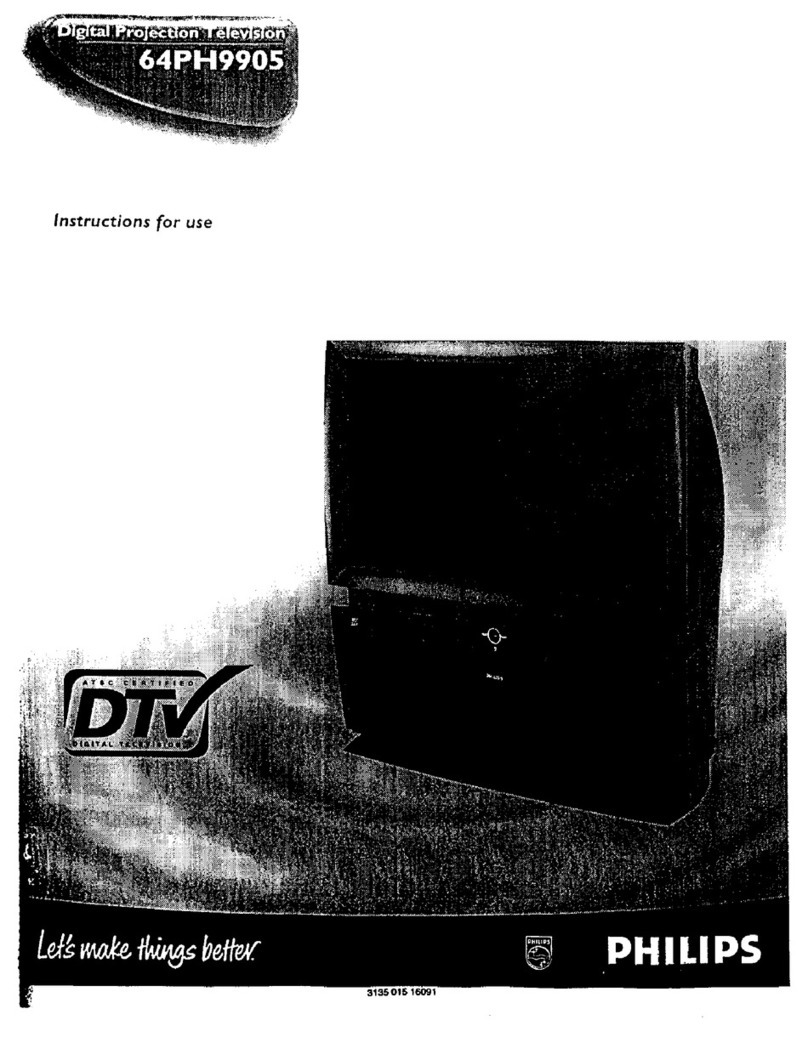 Philips 64PH9905 Instructions for use