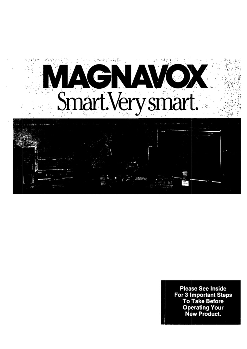 Magnavox PR3046A101 User manual