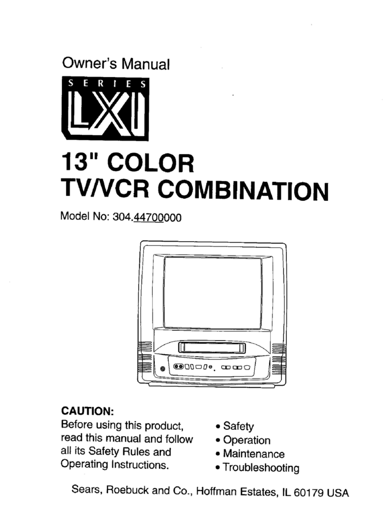 Sears LXU 304.44700000 owner's manual