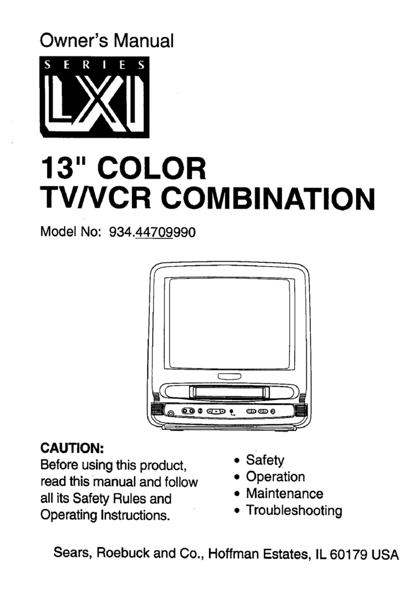 Sears LXI 934.44709990 owner's manual