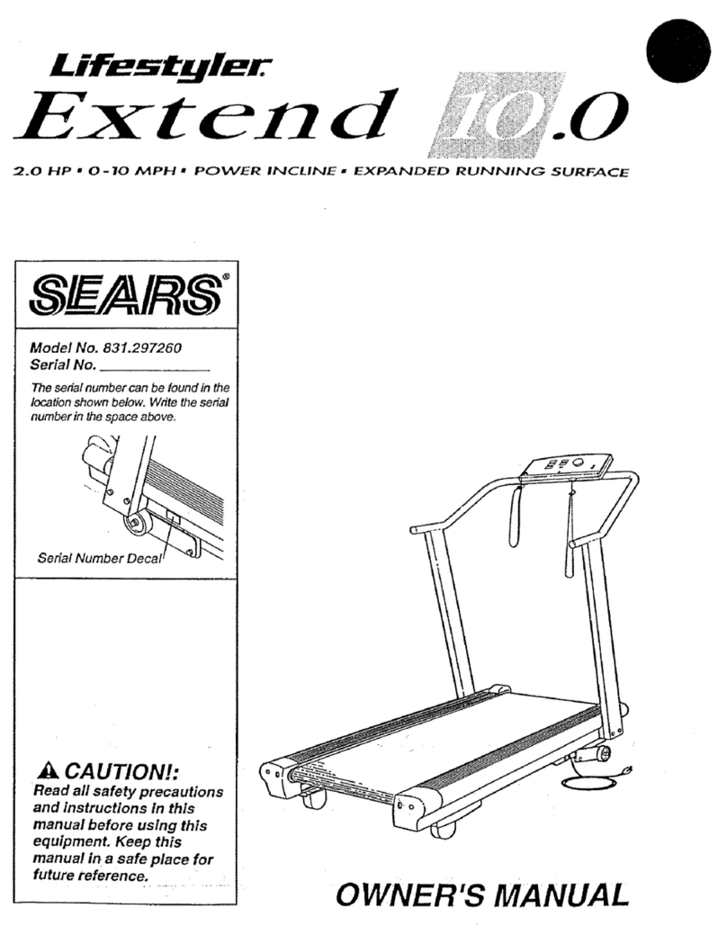LIFESTYLER Lifestyler Extend 10.0 owner's manual