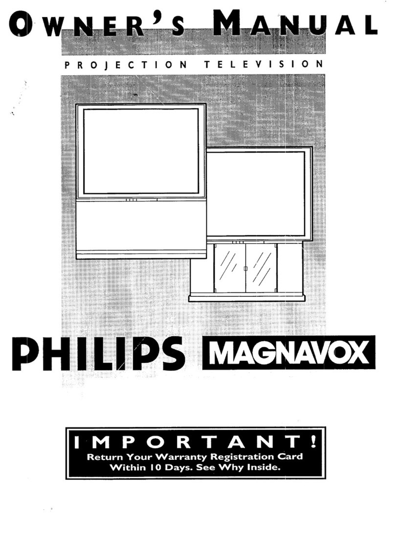 Magnavox 7P5430W User manual