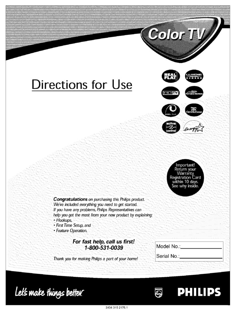 Philips Matchline 34PW9818 Manual Philips Matchline 34PW9818 Manual