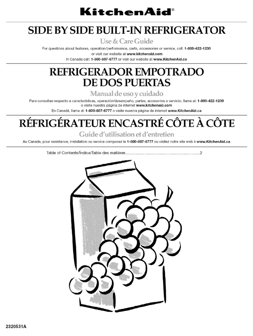 KitchenAid KSSO48FMX03 User manual KitchenAid KSSO48FMX03 User manual