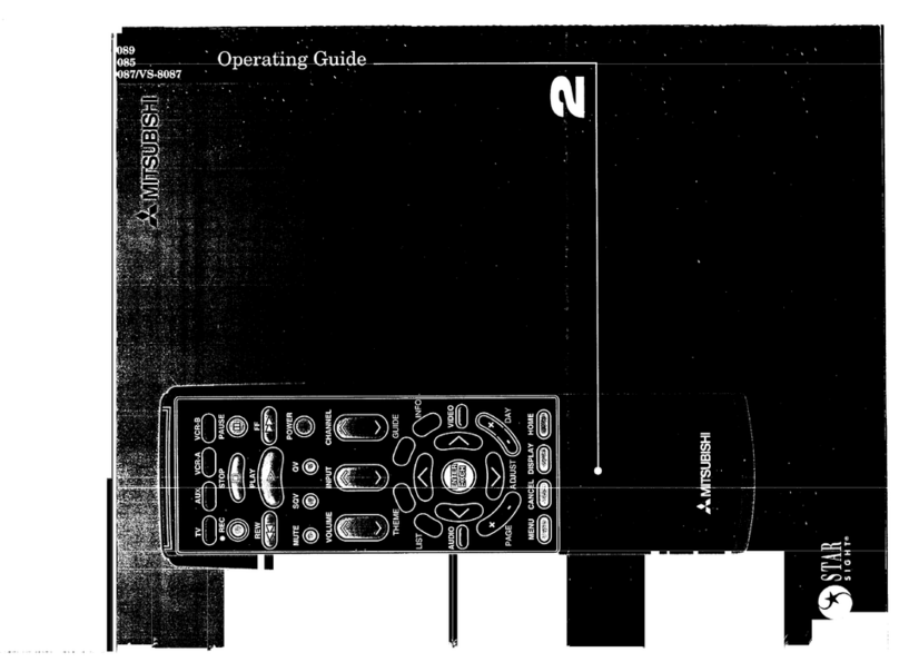 Mitsubishi S6085 User manual