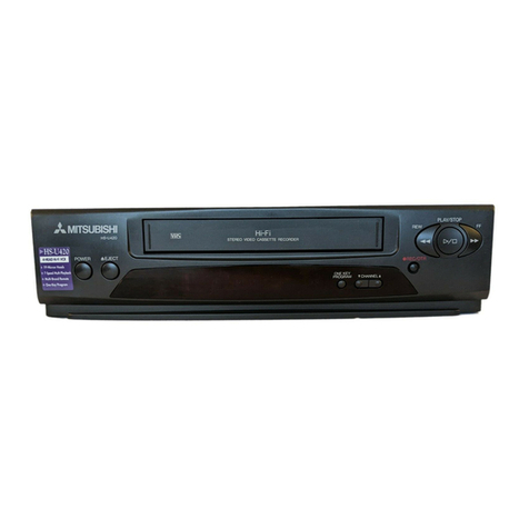 Mitsubishi HS-U420 User manual