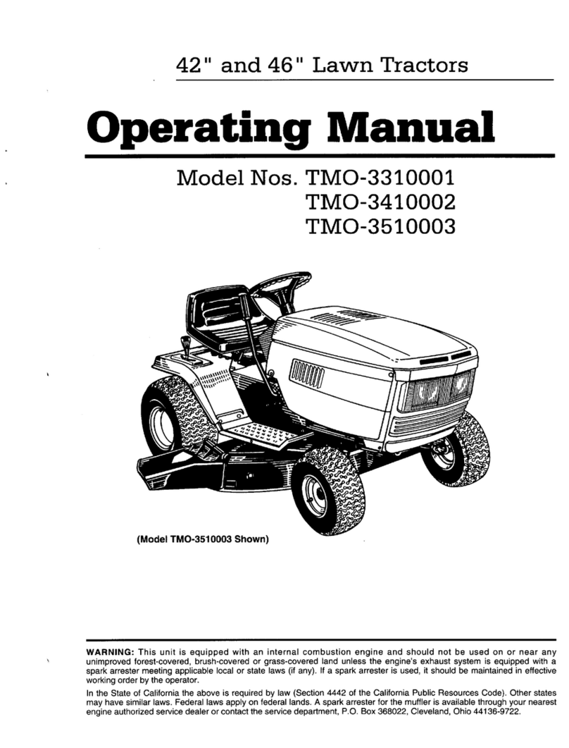 MTD TMO-3410002 operating manual