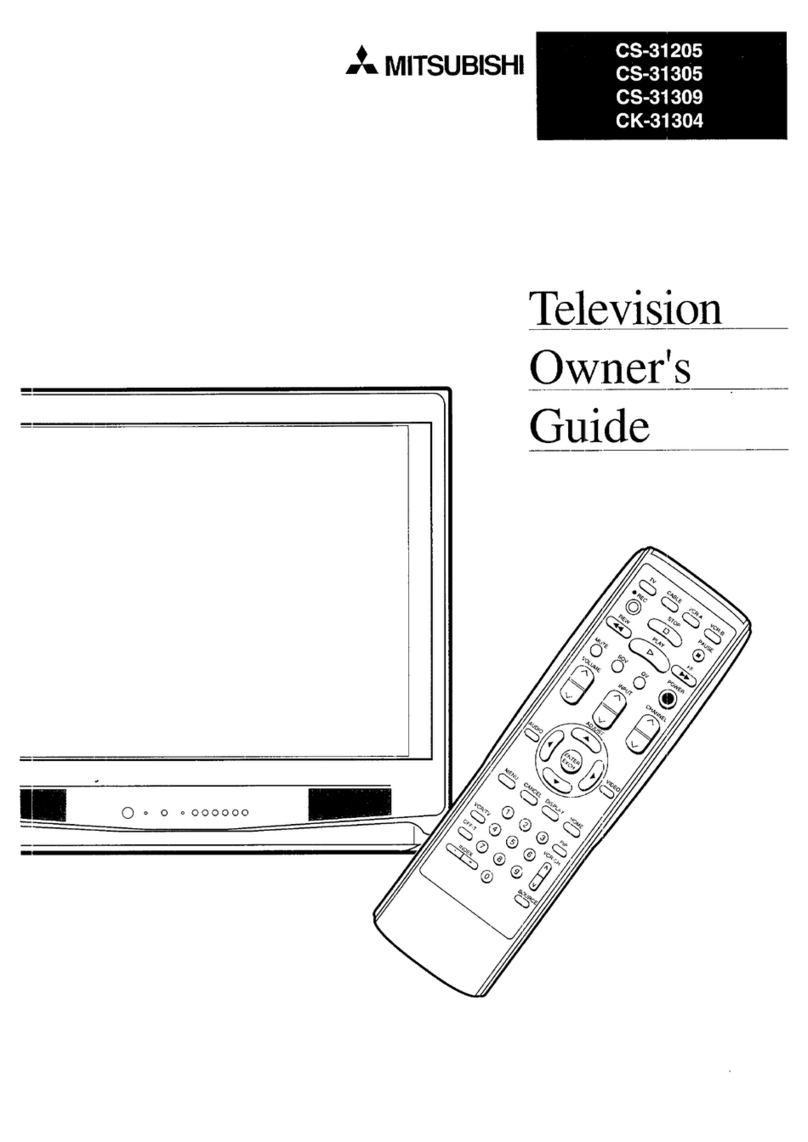 Mitsubishi CS-31305 User manual