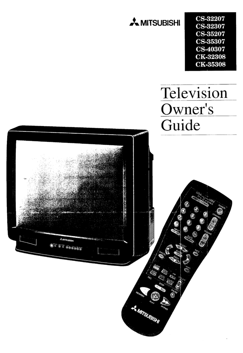 Mitsubishi CS-40307 User manual