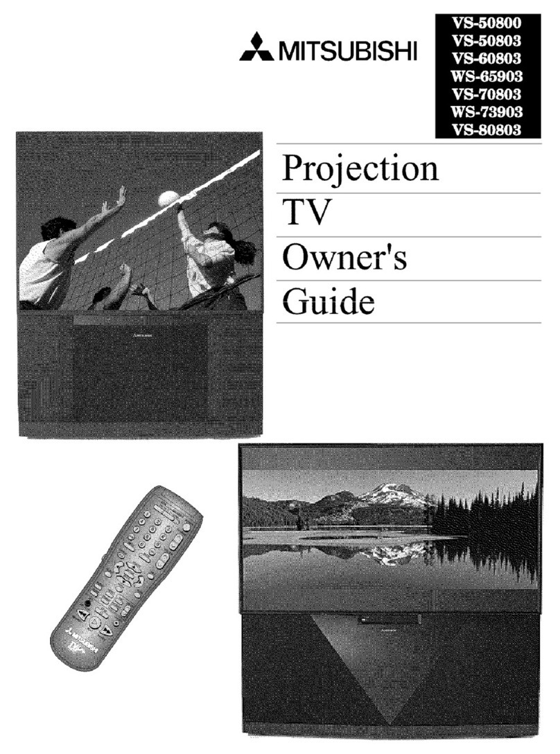 Mitsubishi VS-50803 User manual