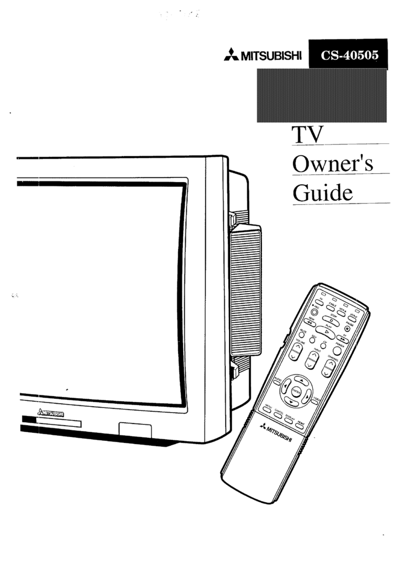 Mitsubishi CS-40505 User manual