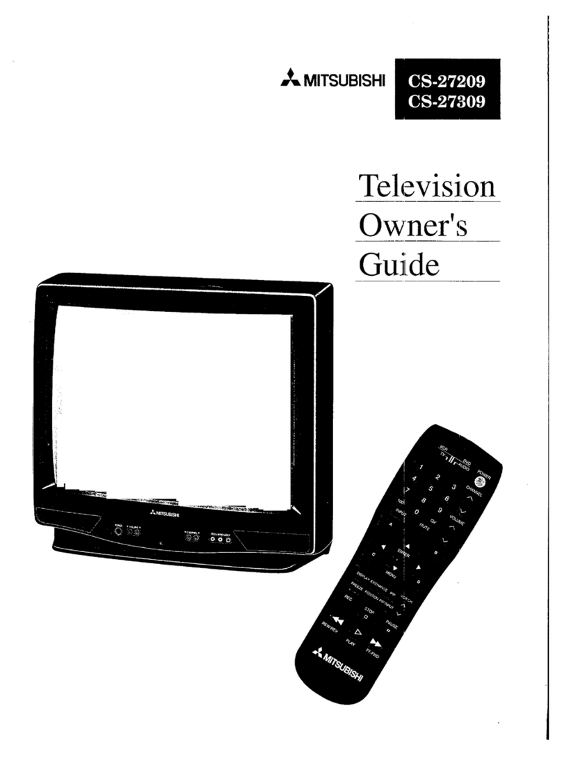 Mitsubishi CS-27309 User manual Mitsubishi CS-27309 User manual