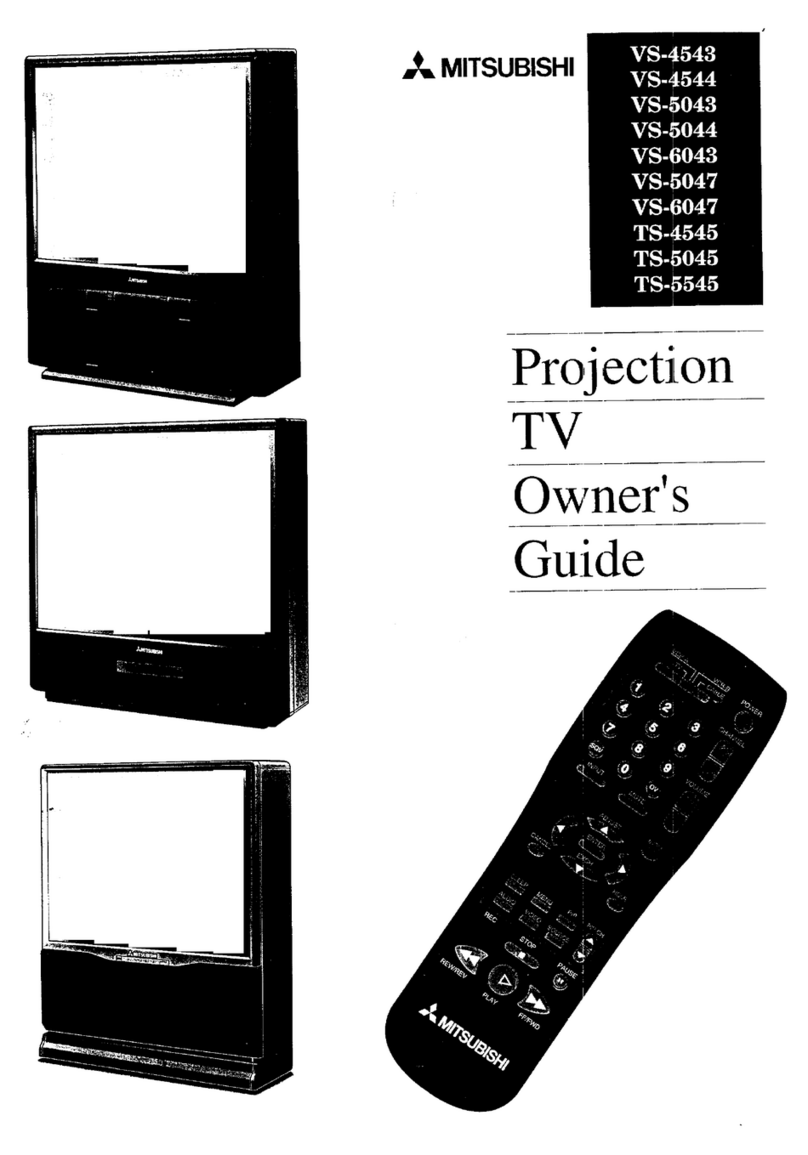 Mitsubishi TS-4545 User manual